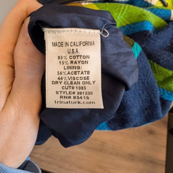 Chic Trina Turk Plaid Sundress - Picture 4 of 5